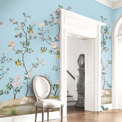 Mural Daisy Bennett DB11602m Blossom Chinoiserie Anthology Resource Wallquest