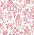 Tapeta japońskie pagody oraz roślinne pnącza Fine Decor FD26313 Happy