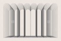 Fototapeta współczesne łuki z efektem 3D London Art 24003 1 City Kids Exclusive Wallpaper 2024