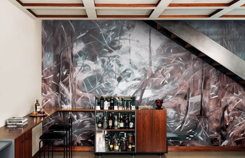 Fototapeta abstrakcyjna dżungla London Art 24016 3 Hyper Paint Exclusive Wallpaper 2024