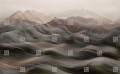 Fototapeta pustynia i góry London Art 24030 1 Rainbow Mountain Exclusive Wallpaper 2024