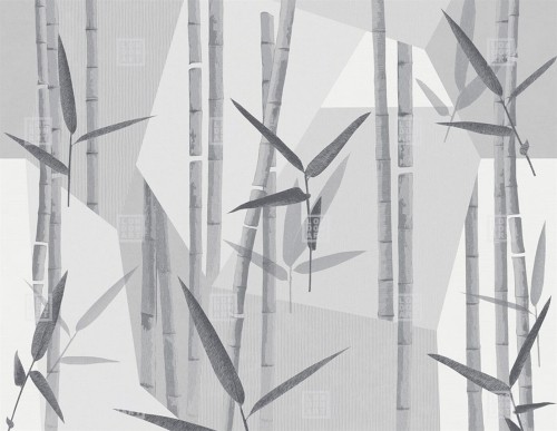 Fototapeta pędy i liście bambusa London Art 24045 2 Bambuseae Exclusive Wallpaper 2024