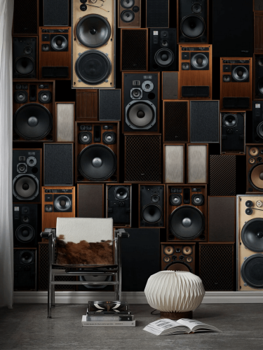 Mural głośniki Boras Tapeter Studio 9500W Audio