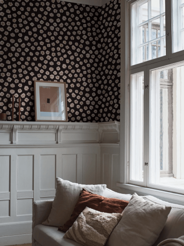 Mural kwiatki Boras Tapeter Studio 9545W Sweet White