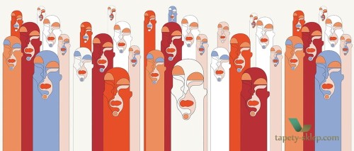 Fototapeta Wall&Deco WDAE1802 ALTER EGO Contemporary 2018