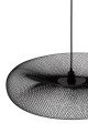 1 szt / 24 H Lampa wisząca nowoczesna siatka 273611 Torus 65 Black Globen