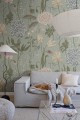 Fototapeta polne kwiaty Sandberg S10535 Aurelie Mural Light Blue Special Edition