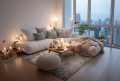 Dywan nowoczesny jak beton Deco Rugs 4526 PURE MINERAL