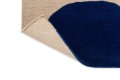 Dywan wełniany geometryczny koła Marimekko Isot Kivet Blue 132508