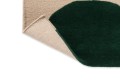 Dywan wełniany geometryczny koła Marimekko Isot Kivet Green 132507