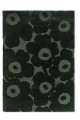 Dywan wełniany w kwiaty retro Marimekko Unikko Dark Green 132207
