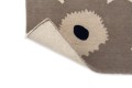 Dywan wełniany kwiaty Marimekko Unikko Greige 132401
