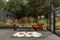 Dywan zewnętrzny w kwiaty Marimekko O Unikko 60th Anniversary 433007