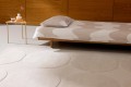 Dywan wełniany geometryczny koła Marimekko Isot Kivet Natural White 132501