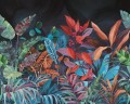 Mural kolorowa liście Grandeco BZ6001 Belize