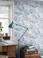 Tapeta botaniczna Boras Tapeter 6142 Countryside Morning Blue & White