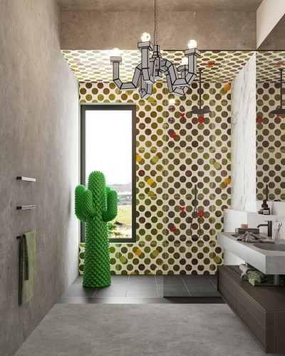 Fototapeta grochy Inkiostro Bianco NIGRA AND TREMULA INKORSO2402 Flora Art Collection