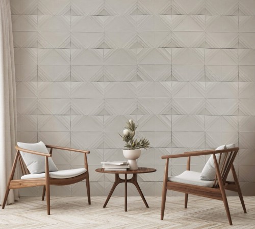 Fototapeta geometryczna Les Dominotiers DOM902 Unfold Relief Volume 12