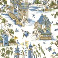 Tapeta w japońskim stylu Thibaut T13613 Grand Palace