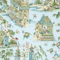 Tapeta w japońskim stylu Thibaut T13615 Grand Palace