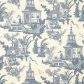Tapeta naturalna Toile de Jouy Thibaut T13653 Empress Court Grand Palace
