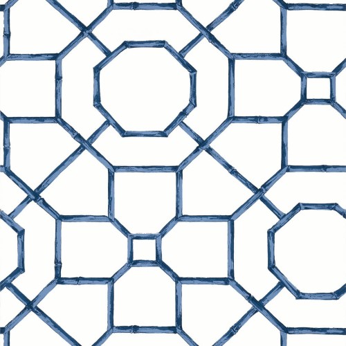 Tapeta bambusowy treliaż Thibaut T13673 Arbor Grand Palace