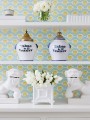 Tapeta fale i kwiaty Thibaut T16256 Emily Kisment