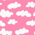 Fototapeta chmury Rebel Walls R20033 Cloudy Happy Pink Happy Socks