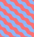 Fototapeta falujące paski Rebel Walls R20041 Polka Stripe Red Blue Happy Socks
