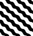 Fototapeta falujące paski Rebel Walls R20042 Polka Stripe Black White Happy Socks