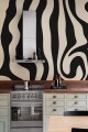 Fototapeta wirujące linie Rebel Walls R20043 Dizzy Black Happy Socks