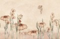 Fototapeta zaczarowane pola kwiatów Rebel Walls R20299 Bloomy Fields of Marion Pink Mrs Mighetto