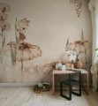 Fototapeta zaczarowane pola kwiatów Rebel Walls R20299 Bloomy Fields of Marion Pink Mrs Mighetto