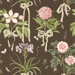 Tapeta florystyczna bukiety Sanderson 217313 Cupis's Beau Giles Deacon