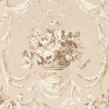 Tapeta roślinna vintage Sanderson 217317 Andromeda's Cup Giles Deacon