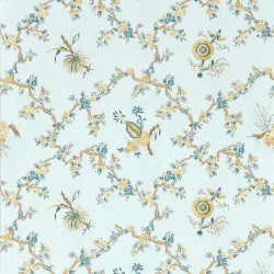 Tapeta botaniczna Sanderson 217322 Trelliage Giles Deacon