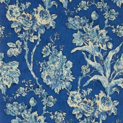 Tapeta kwiaty vintage Sanderson 217323 Fringed Tulip Toile Giles Deacon