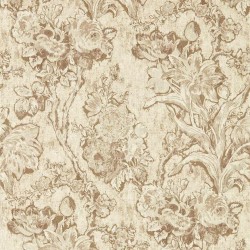 Tapeta kwiaty vintage Sanderson 217325 Fringed Tulip Toile Giles Deacon