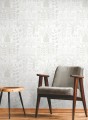 Tapeta drzewa York Wallcoverings BW3861 Primitive Trees Black & White