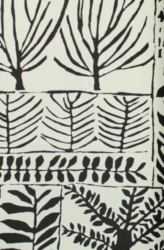 Tapeta drzewa York Wallcoverings BW3862 Primitive Trees Black & White