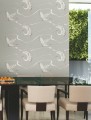 Tapeta żurawie York Wallcoverings BW3872 Soaring Cranes Black & White