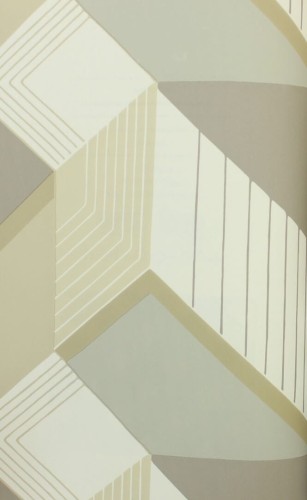 Tapeta geometryczna z efektem 3D York Wallcoverings BW3881 Graphic Geo Blocks Black & White