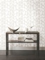 Tapeta abstrakcyjne liście York Wallcoverings BW3891 Primitive Vines Black & White