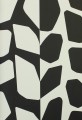 Tapeta abstrakcyjne liście York Wallcoverings BW3893 Primitive Vines Black & White