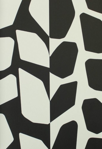 Tapeta abstrakcyjne liście York Wallcoverings BW3893 Primitive Vines Black & White