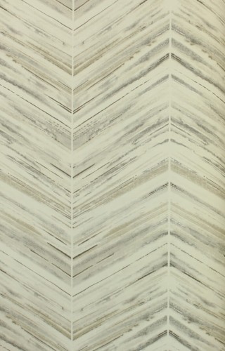 Tapeta jodełka York Wallcoverings BW3912 Petite Watercolor Chevron Black & White