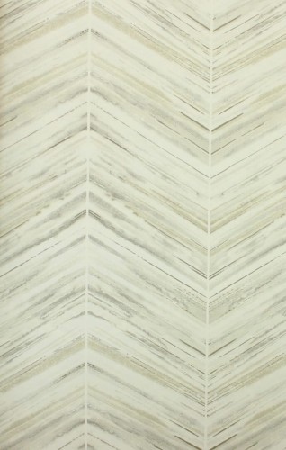 Tapeta jodełka York Wallcoverings BW3913 Petite Watercolor Chevron Black & White