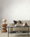 Tapeta botaniczna czaple York Wallcoverings BW3932 Egret Damask Black & White