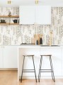Tapeta roślinna York Wallcoverings BW3941 Deco Wisteria Black & White