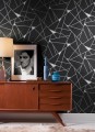 Tapeta linie York Wallcoverings BW3985 Prismatic Black & White